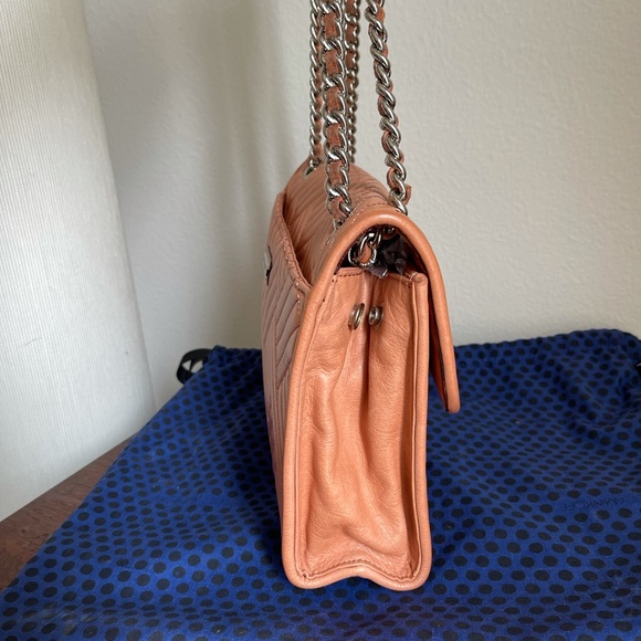 RARE: PEACH BLUSH Rebecca minkoff cross body purse - Picture 3 of 5